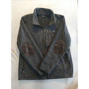 SCHOFFEL Lucas III Fleece Jacket Men's US 2XL UK 50 Full Zip Knit Elbow Patches